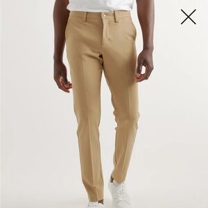 Quince Ultra-Stretch 24/7 Smart Chino in Tan 32x30